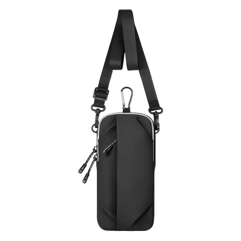 Waterproof PU leather sports running mobile phone arm bag outdoor sports waist bag wrist bag shoulder diagonal bag gym bag