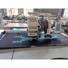 疊金片盤帶綉花機大尺寸鏈式平綉電腦3D水溶特種繩綉刺綉機帽子