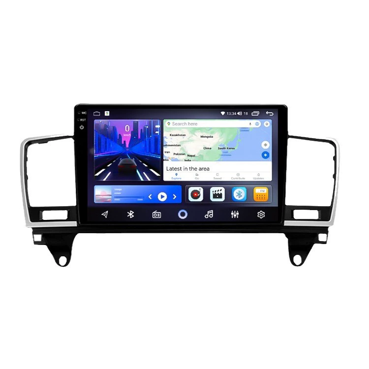 Подходит для 11-15 автомобилей Mercedes-Benz ML навигации Carplay Android с большим экраном навигационная система GPS All-in-One
