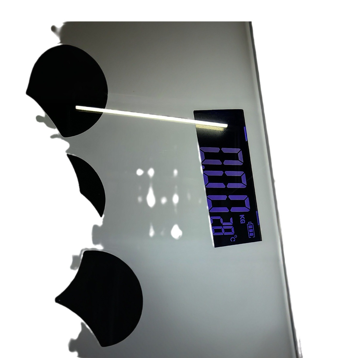 Peso de peso de peso corporal 180KG5MM de vidrio templado escala electrónica de peso de peso de peso escala doméstica 2024