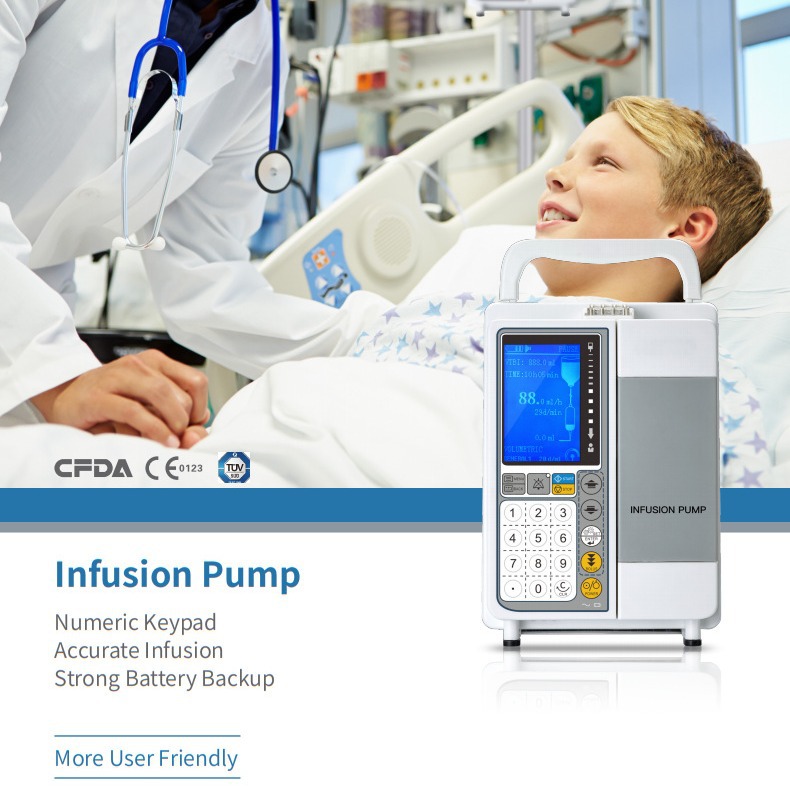 Fabricantes de bombas de infusión ventas directas de comercio exterior transfronterizo Inglés servicio al cliente preferencial de operación simple minorista mayorista