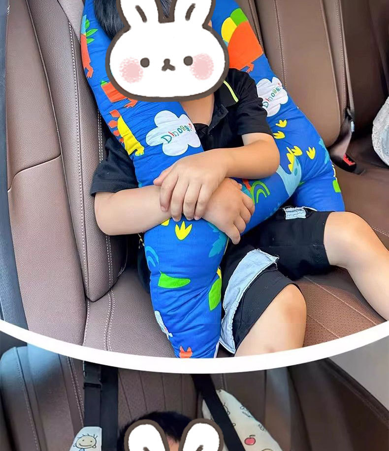 Car Headrest, Children's Sleeping Neck Pillow, Long-Distance Car Pillow, Rear Seat Pillow, Car Manufacturer Sleeping Pillow