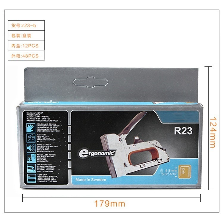 厂家批发高档R23射钉枪1008f手动码钉枪打钉机装修装潢门框钉枪