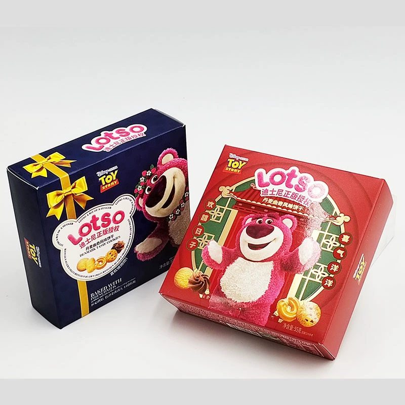 Cookies (Lotso) Strawberry Bear Denmark-style Butter Cookies, gift box 25–55 g