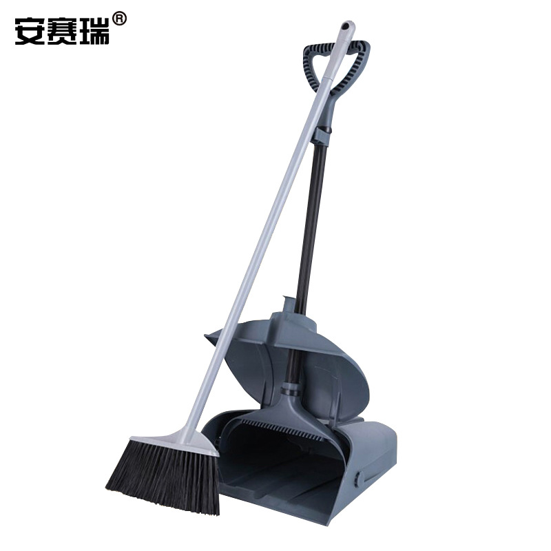 安赛瑞 垃圾铲 防风簸箕 塑料扫把套装 商用环卫户外塑料畚斗其他