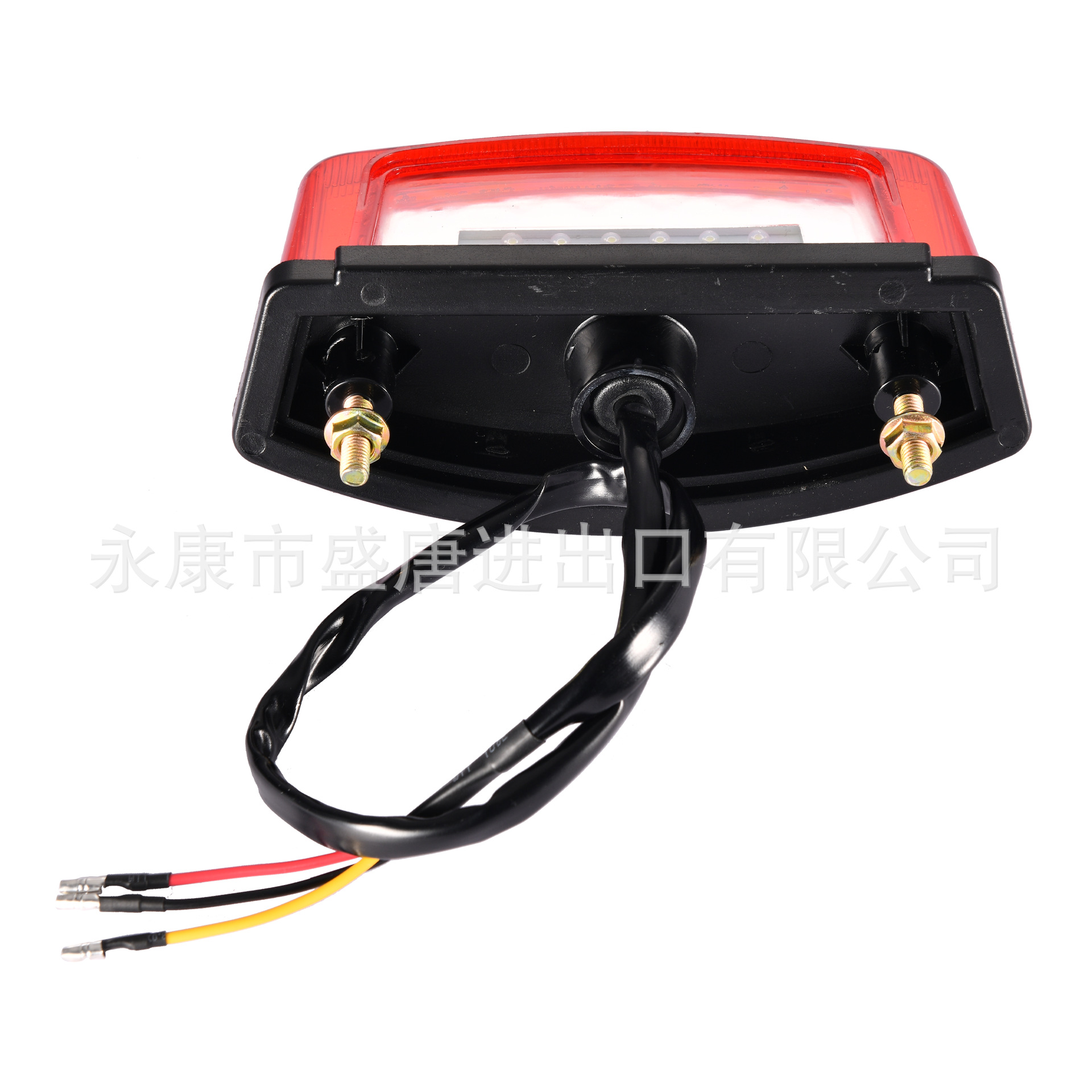 Motorcycle Plastic Tail Light Indicator Brake Indicator Rear Bulb Red Suitable for Scooters All-Terrain Vehicles Night Vision