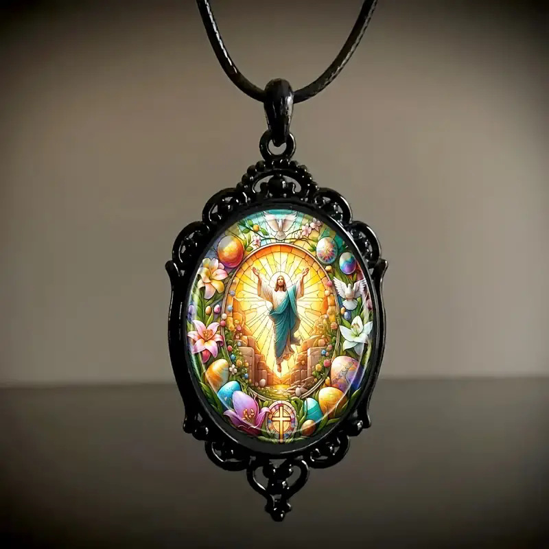 fashionable elegant glass pendant
