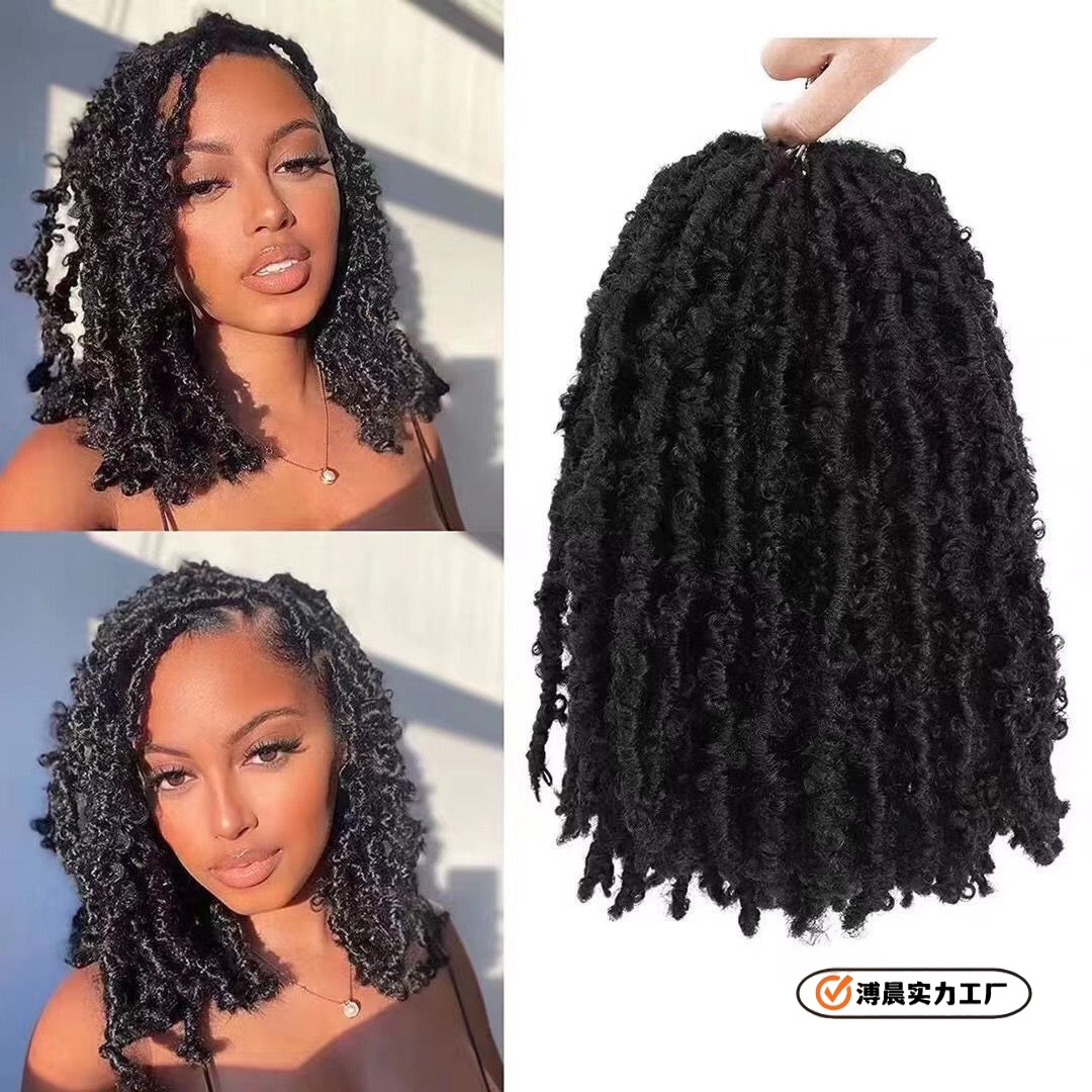 Butterfly Locs crochet braids新品蝴蝶曲钩针脏辫非洲接发