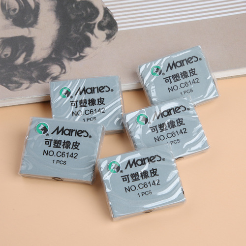 Marie Plasticine 6142 Strong Adhesive Plasticine Sketch Eraser Drawing Artistic Plastic Pulling Rubber