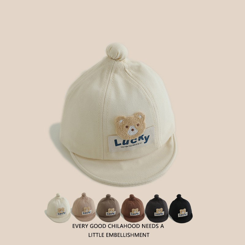 Sombreros para bebés primavera y otoño delgados, gorras de lengua de superpeso lindas para niños y niñas, sombreros de béisbol de protección solar para niños pequeños
