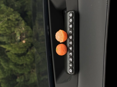 Nömrəli dayanma kartı, License Plate - orange-half-peeled-orange-black-large-number-license-plate-free-traceless-glue