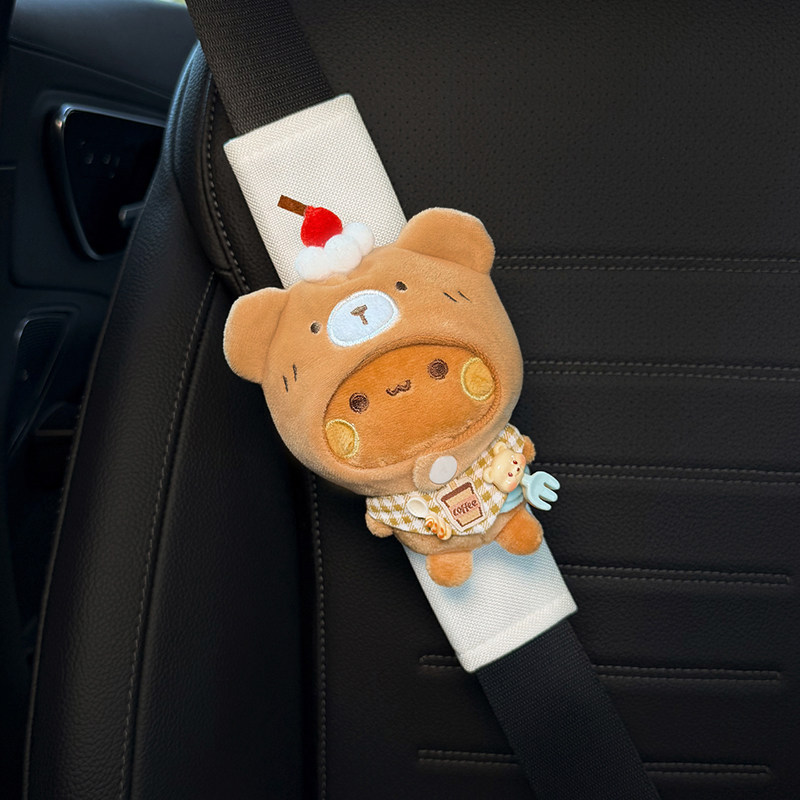 Car Seatbelt Shoulder Pads, Decorative Anti-Wear Clothing for Car Safety Belts, Cute for Couples, Women