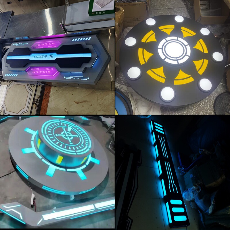 Ktv Module Atmosphere Light Custom Internet Cafe Stadium Animation City Science and Technology Hall Shape Wall Lamp Chandelier Stereo Led Light Ktv Module Atmosphere Light Custom Internet Cafe Stadium Animation City Science and Technology Hall Shape Wall Lamp Chandelier Stereo Led Light