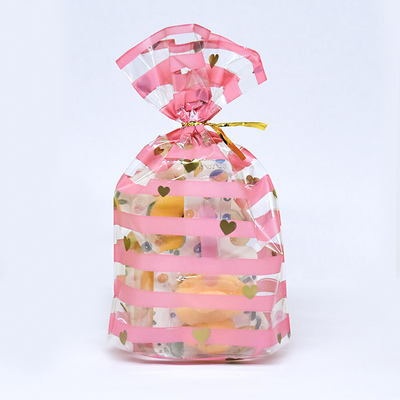 Bolsa de embalaje de dulces del 1 de junio bolsa de regalo para Niños Bolsa transparente de cumpleaños del jardín de infantes bolsa de azúcar de San Valentín