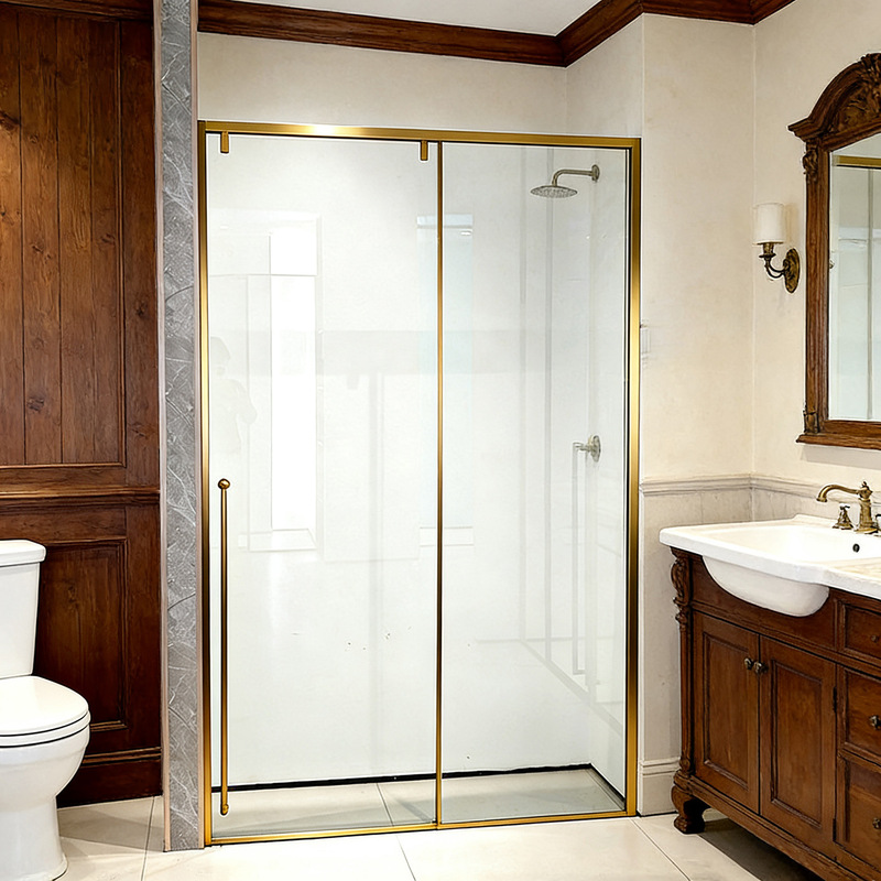 Stainless Steel Integrated Shower Room Sliding Door Design, Bathroom Glass Door Direct Supply from Manufacturer Stainless Steel Integrated Shower Room Sliding Door Design, Bathroom Glass Door Direct Supply from Manufacturer