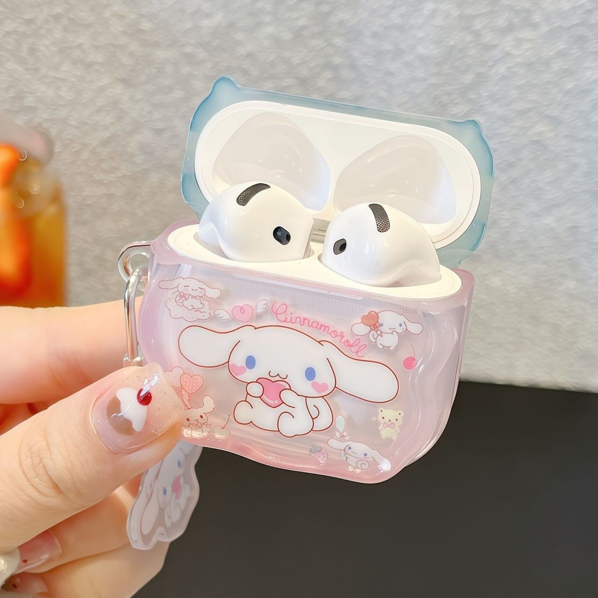Amor jade Gui perro airpodspro2 generación 3 generación 4 generación Apple auriculares bluetooth caso huaqiang norte 5 generación 2 cubierta 5