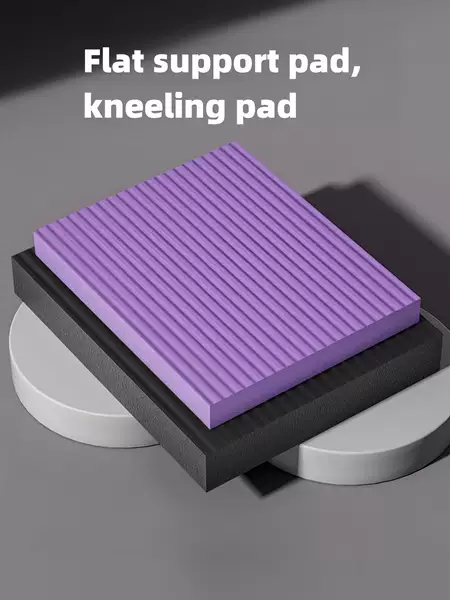 Balance Mat Soft Cushion Fitness Flat Support Mat Thickened Core Training Yoga Abdominal Wheel Special Kneeling Mat Factory Cross-Border