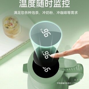 Insulated Water Kettle Large Capacity 2L Insulated Water Kettle Thermos Household Boiling Water Bottle Glass Liner Thermos Water Kettle Dormitory Thermos