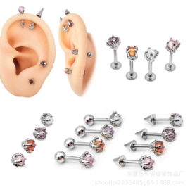 耳钉;耳环;项链