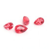 Artificial sapphire ruby stone inlay pomegranate, jewelry, with gem