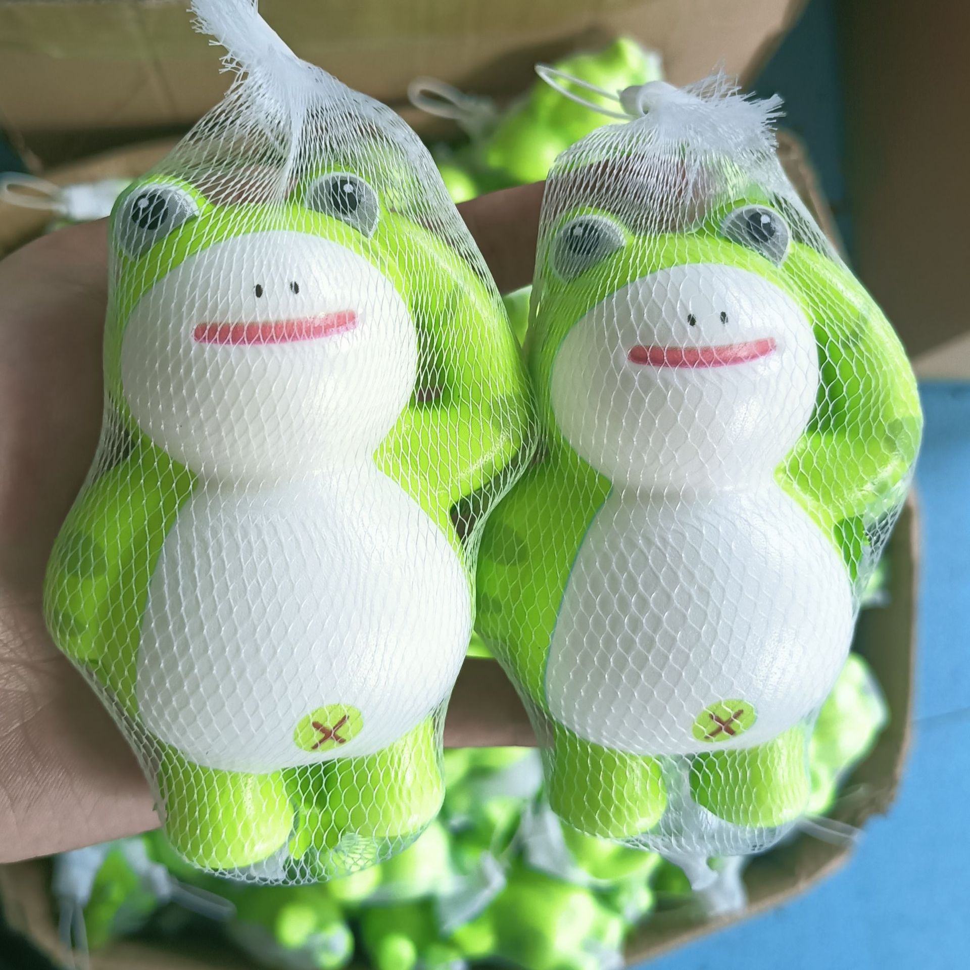 개구리에 대한 찬사 10cm [메시백]