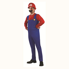 Halloween Super Mario Mario Adult and Children Costume Cosplay Character Costume Performance Costume