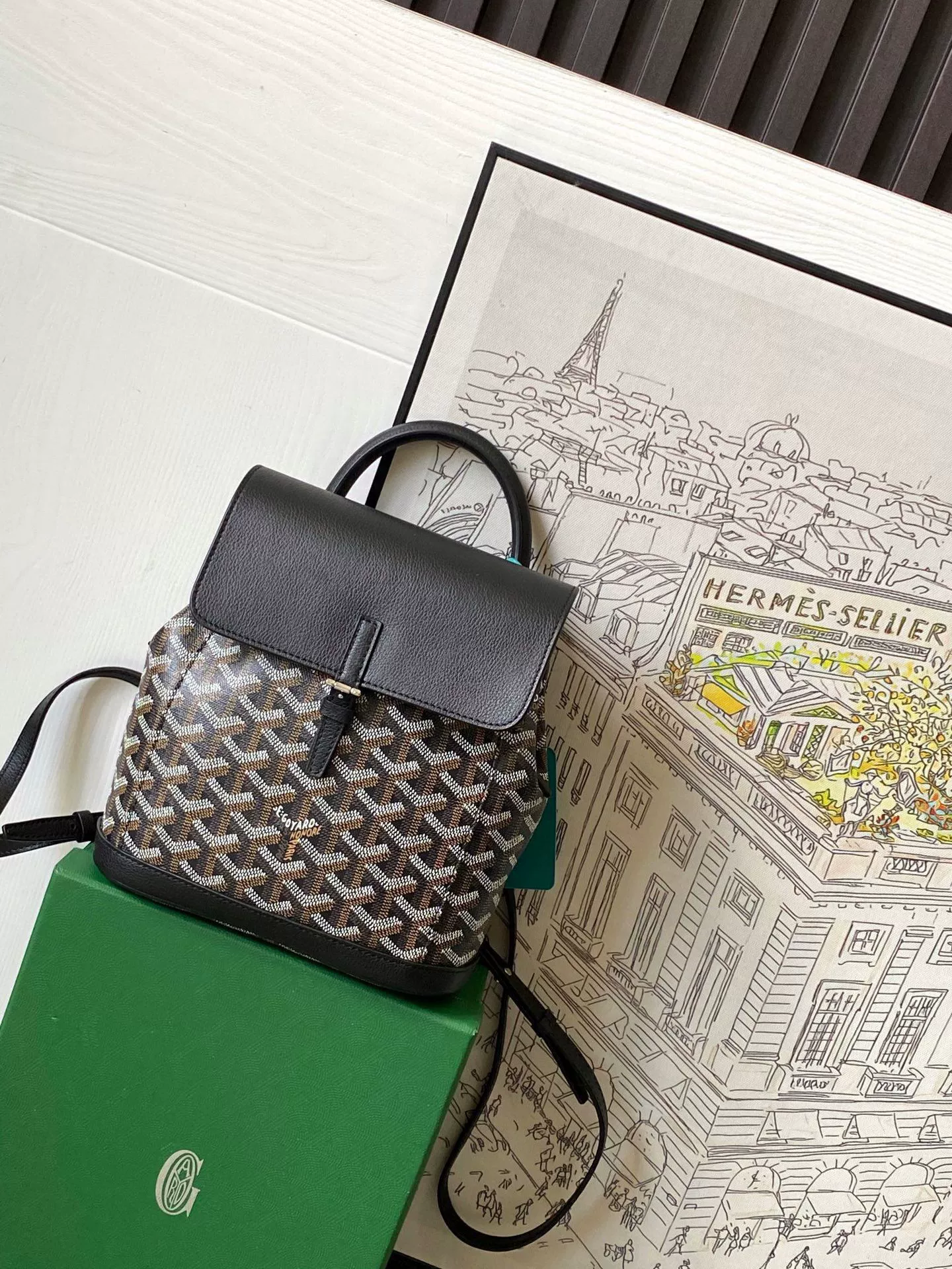 Мини-рюкзак Goyard с узором зебра, маленький школьный рюкзак, семейная буква рюкзак альпин мини повседневный рюкзак