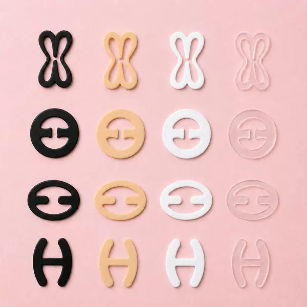 Anti-Slip Bra Strap Clips, Invisible Bra Strap Fasteners, Adjustable Strap Holders, Anti-Slip Shoulder Strap Clips