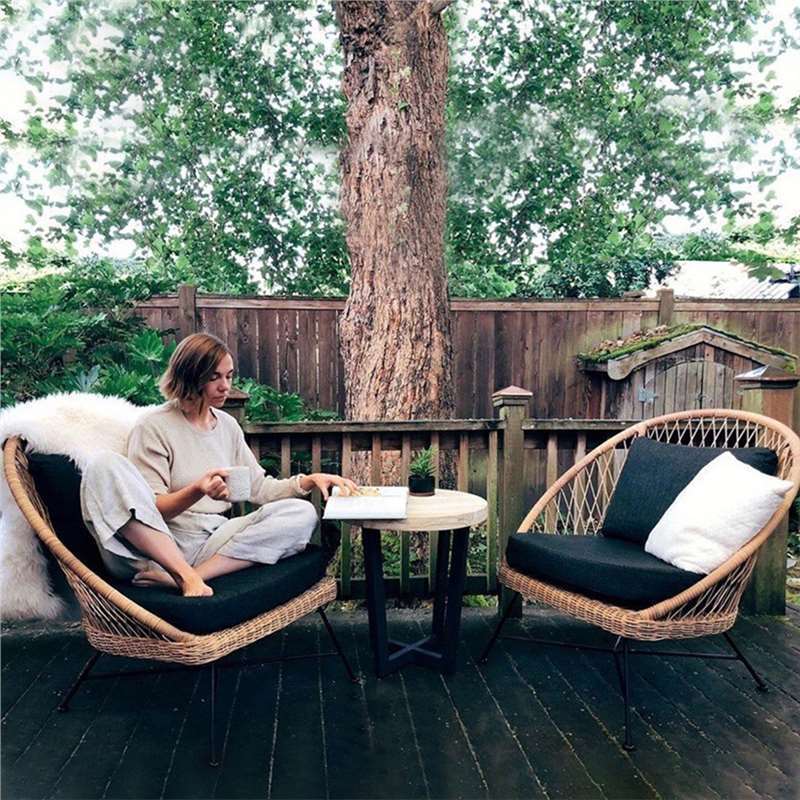 Outdoor Rattan Chair Coffee Table Outdoor Balcony Small Sofa Lounge Chair Terrace Courtyard Home Leisure Rattan Table and Chair Set Outdoor Rattan Chair Coffee Table Outdoor Balcony Small Sofa Lounge Chair Terrace Courtyard Home Leisure Rattan Table and Chair Set