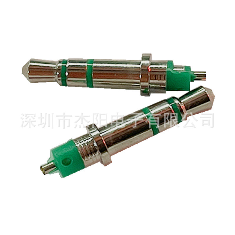 耳机插头3.5  3.5音频插头  音频头  3.5三极5.0绿胶 3.5三级5.0