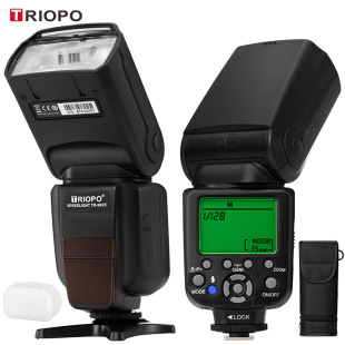 TRIOPO Jiebao TR982III 3rd Generation Top Flash External Hot Shoe Lamp Wireless High Speed Synchronous Supplementary Lamp