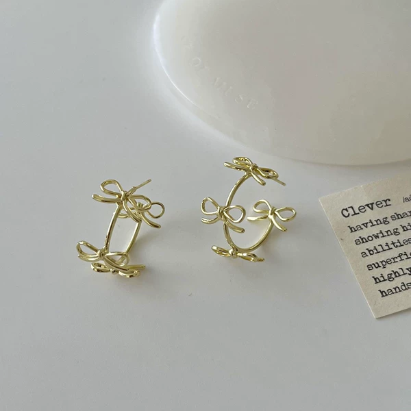 Golden earrings