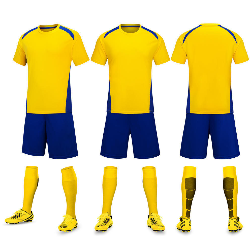 Suit de fútbol camiseta de hombre verano adulto niño juego de mangas cortas ropa de entrenamiento de secado rápido se puede imprimir bordado 6097