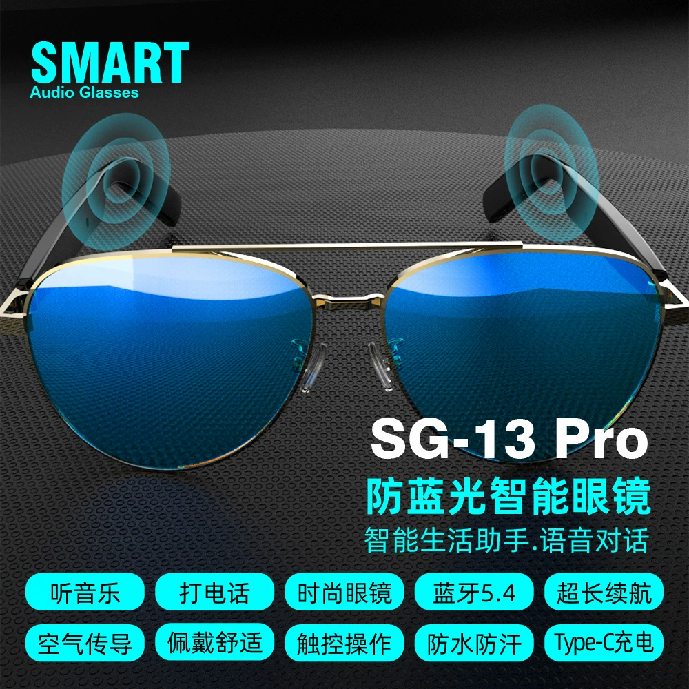 Smart glasses, headphones, bluetooth