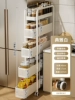 ◐⊕⊕◑Milk white 5 layers [card slot pull-out type] 17 wide, no installation required◐⊕⊕◑