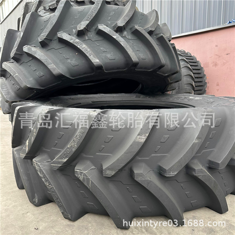大马力拖拉机后轮18.4-34改装加宽子午线轮胎520/70R34加宽不加高