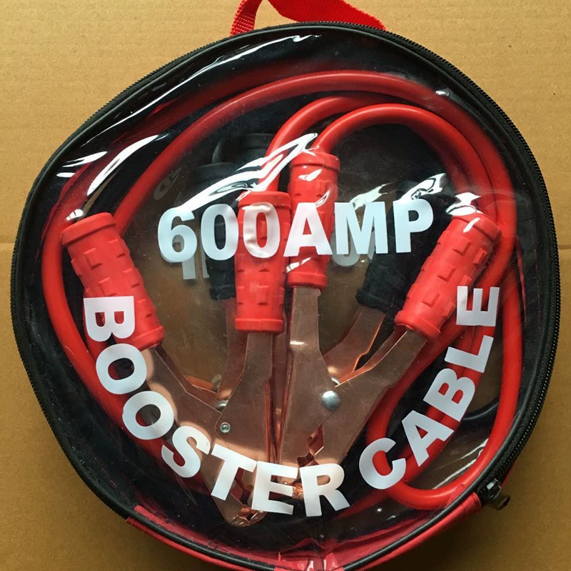 Автомобильный аккумулятор пожарный провод жирный 600A пожарный провод зажим аккумулятора соединительная линия провод зажигания автомобильные аварийные принадлежности