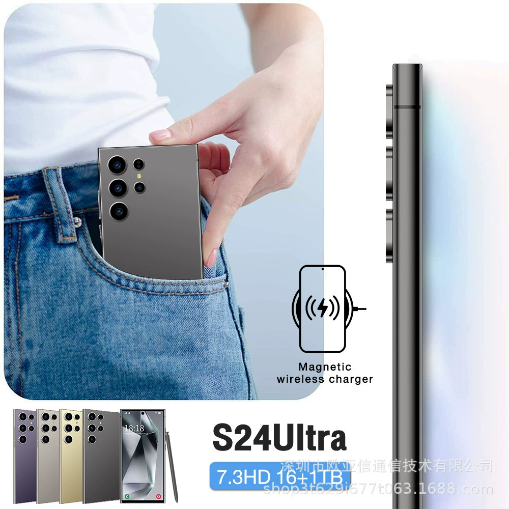 Новый кросс-бордер мобильный телефон S24 Ultra 16+14 сеть Android смартфон с завода (горячая модель)