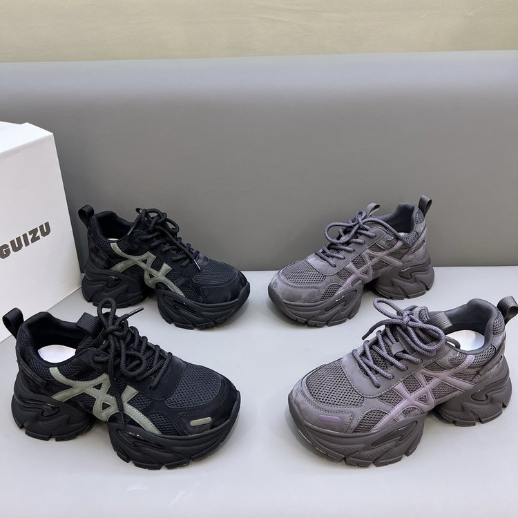 增高老爹鞋女2025秋季新款百搭厚底四季舒适跑步休闲百搭运动鞋女|undefined
