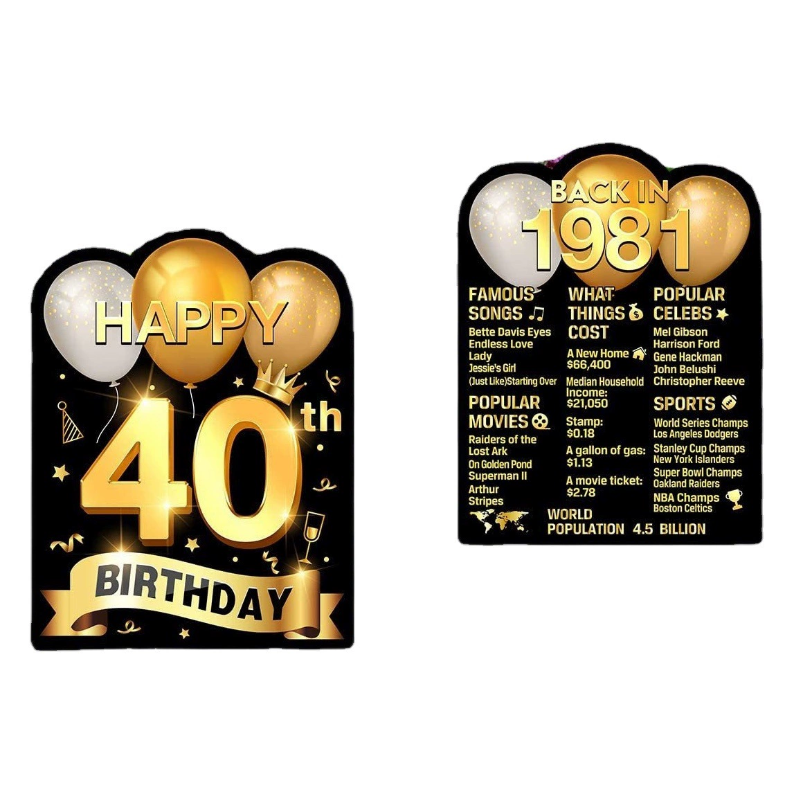 18-летняя открытка на день рождения, вставка, садовая заземленная пробка, открытый двор, газон, детский праздник, пластиковый декоративный бренд из розового золота