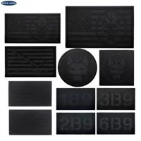 All -Black Seal Assault Team Montelling Chapter Texas Seal Tripidal Magic Magic Rider Infrared Night Visual Anti -Light Sticker