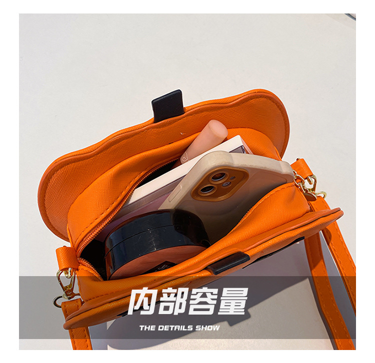 Halloween Funny Pumpkin 2023 Nuova borsa da donna monospalla Moda Contrasto colore Creatività personalizzata Alla moda_voghion.com