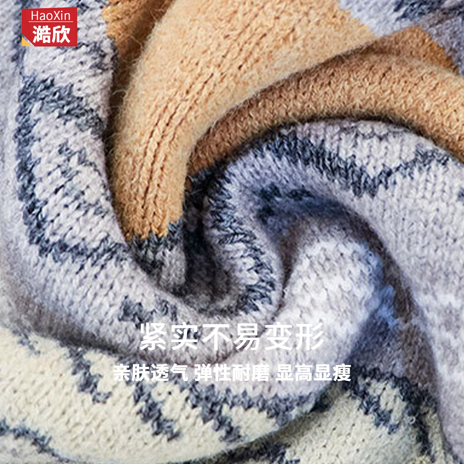 Otoño e invierno temperamento transfronterizo suéter con cuello en V suéter casual para mujer versión suelta versátil jersey de punto europeo y americano