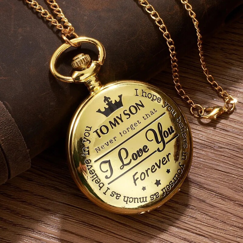 Cross-Border Hot-Selling Pocket Watch Fashion Stainless Steel Flip Cover Son and Friend Gift Quartz Pocket Watch Long Chain Cross-Border Hot-Selling Pocket Watch Fashion Stainless Steel Flip Cover Son and Friend Gift Quartz Pocket Watch Long Chain