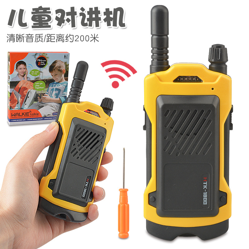 Niños transfronterizos inteligente walkie-talkie remoto inalámbrico llamada reloj electrónico de carga buscapersonas juguete interactivo entre padres e hijos