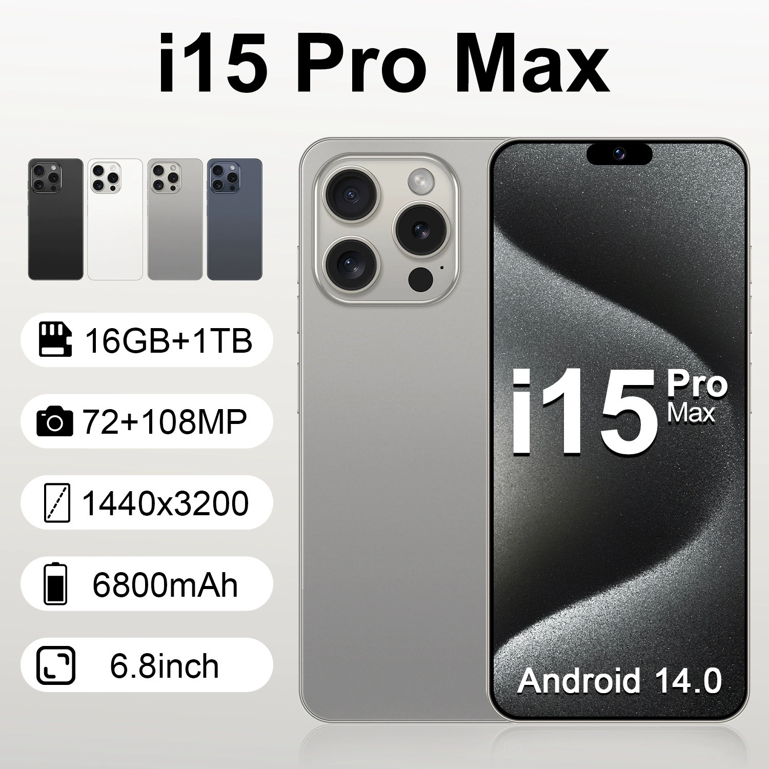 Smart Watch Pro, мобильный телефон, Intel Core i15, 15 Pro Max, 32 ГБ