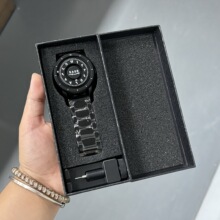 磁力滚珠悬浮炫酷男士石英手表黑科技感创意个性概念防水时尚腕表
