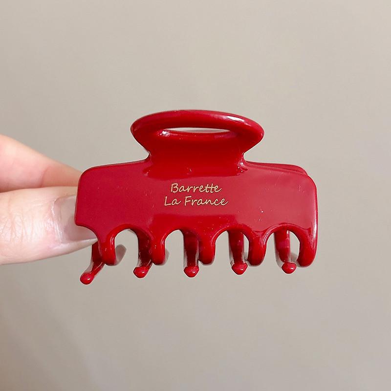 Pinzas para el cabello coreanas exquisitas y de alta gama para mujer, versátiles para peinados recogidos en la parte posterior de la cabeza, pinzas de tiburón, tamaño extragrande para cabello grueso, pinzas de garra, horquillas.