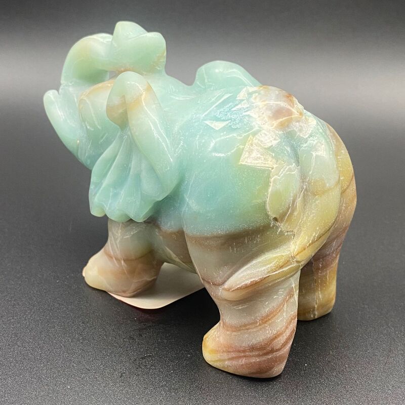 天然亚马逊大象摆件雕刻件桌面摆件手工雕刻件装饰直 图 12