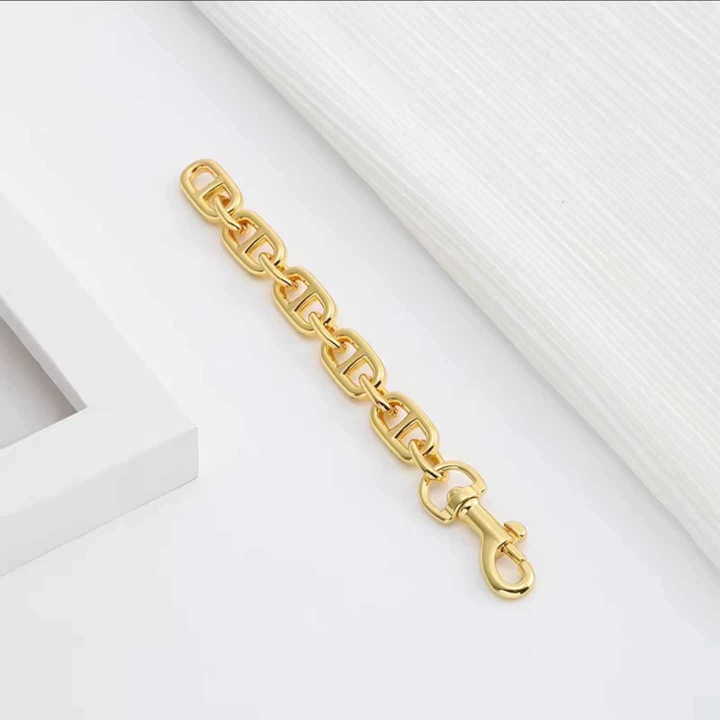 Creativo taller hecho a mano kou chi cadena de extensión correa de hombro accesorios bolsa de transformación cadena corta presbicia cambio cadena de la axila bolsa de la cadena